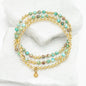 Light We Carry Bracelet Set in Turquoise